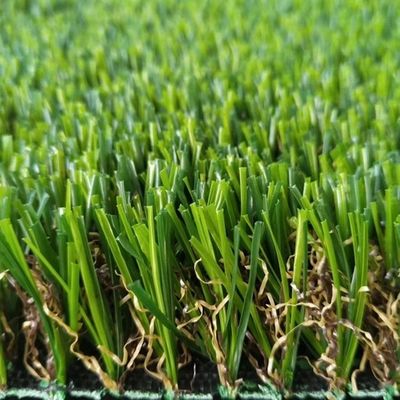 SPU লেপ বহিরঙ্গন বাগান পটভূমি জন্য নরম সবুজ প্রাকৃতিক কৃত্রিম ঘাস
