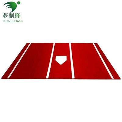 PE Monofilament PP Curly Fiber Batting Mat রেগুলেশন আকার ইনডোর আউটডোর জন্য ঘাস