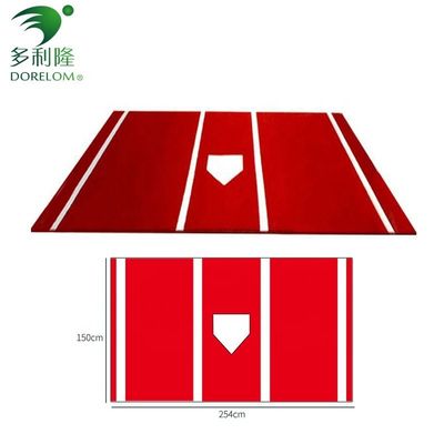 PE Monofilament PP Curly Fiber Batting Mat রেগুলেশন আকার ইনডোর আউটডোর জন্য ঘাস