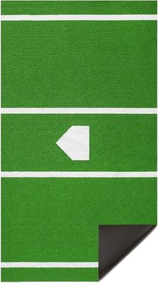 PE Monofilament PP Curly Fiber Batting Mat রেগুলেশন আকার ইনডোর আউটডোর জন্য ঘাস