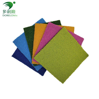 জিম জন্য সবুজ পিই Monofilament কৃত্রিম ঘাস খেলাধুলা কিন্ডারগার্টেন মধ্যে ফিটনেস মেঝে